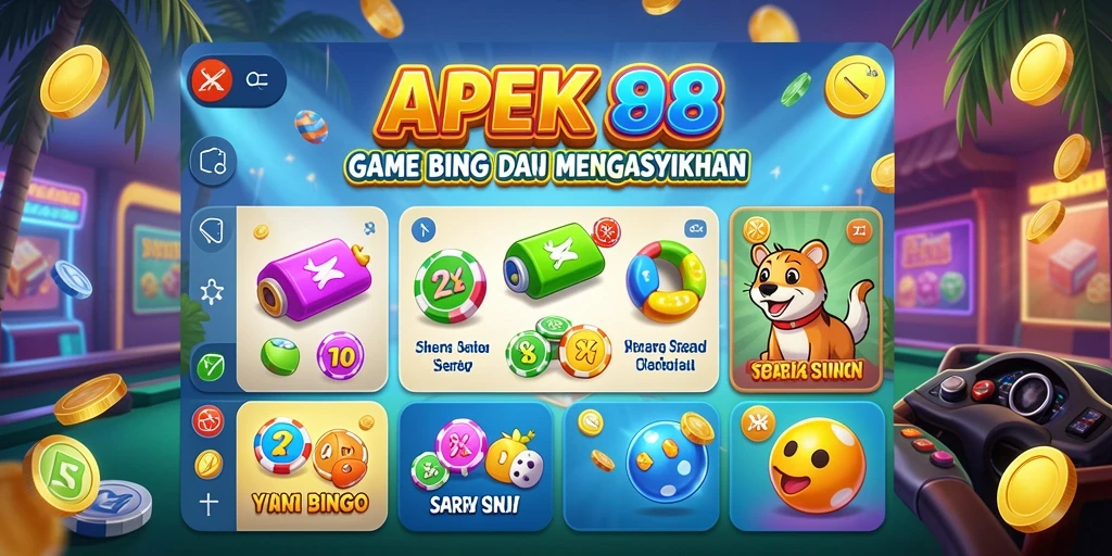 Screenshot gameplay APEK88 menampilkan keseruan bermain Bingo.