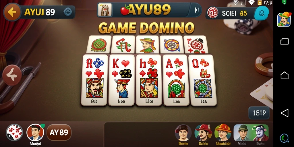 Tampilan gameplay AYU89 di layar yang penuh aksi.