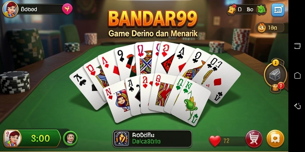 Tampilan gameplay Domino yang seru dan interaktif.
