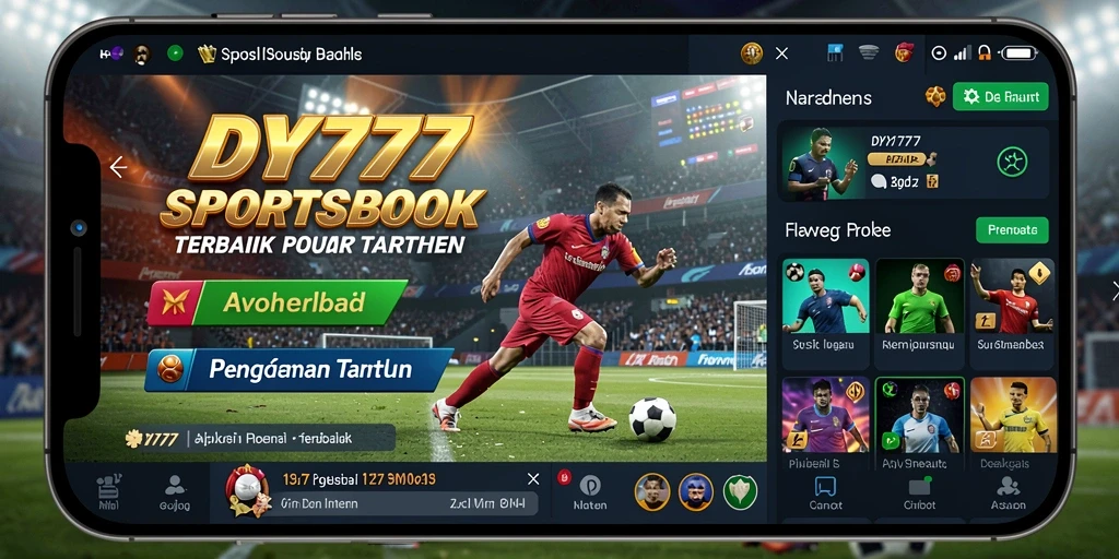 Tampilan gameplay menarik di aplikasi Sportsbook DY777.