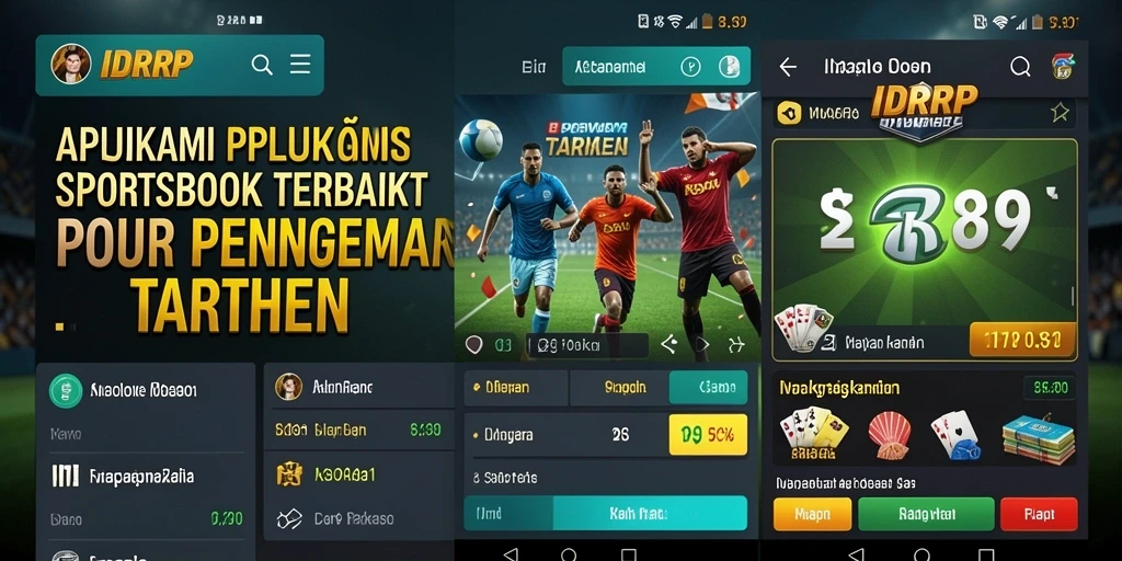 Tangkapan layar IDRRP menunjukkan antarmuka taruhan yang menarik dan interaktif.