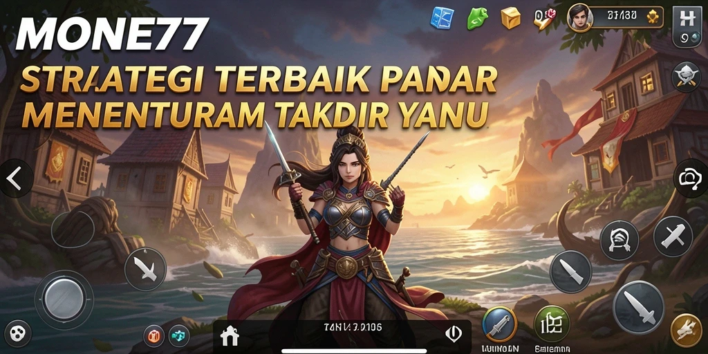 Tampilan gameplay MONTE77 yang menarik dalam strategi pertempuran.