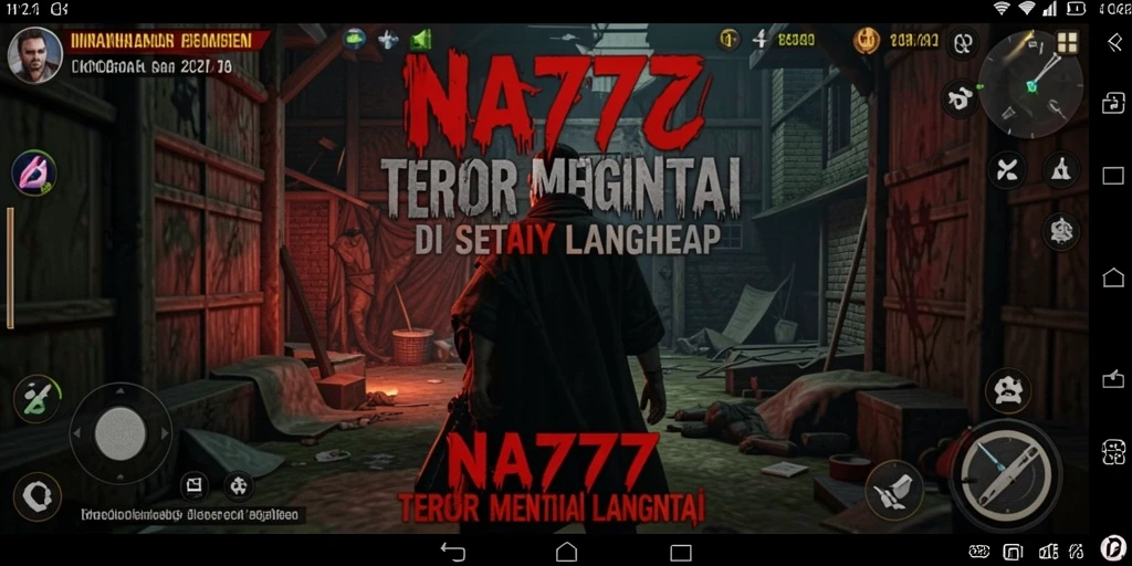 Gameplay menegangkan NA777 dengan suasana Horror yang mencekam.