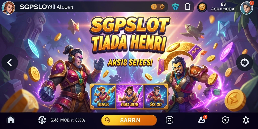 Tampilan aksi seru dalam SGPSLOT dengan karakter yang beragam