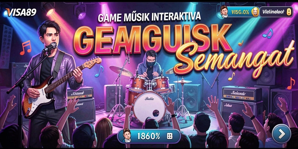 Gameplay seru dalam aplikasi musik VISA89, tunjukkan bakat musik Anda!