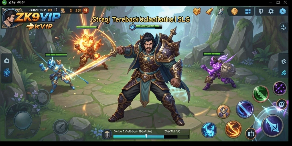 Tampilan gameplay menegangkan di ZK9VIP dengan strategi yang cermat.