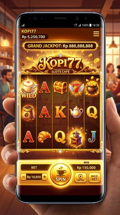 Beragam kategori aplikasi yang tersedia di kopi77.
